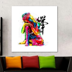 Ilustración Buda Colores
