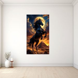 Ilustración Caballo Egipto